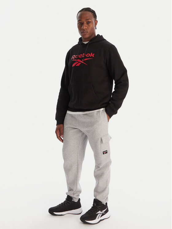 Reebok Reebok Melegítő alsó Wada RK25147CCM Szürke Regular Fit