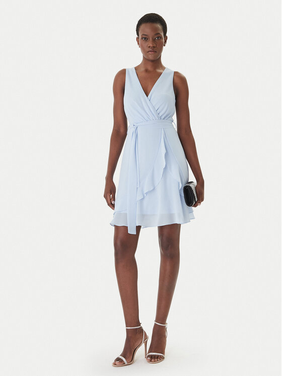 Morgan Morgan Coctailkleid 241-ROSVAL Himmelblau Regular Fit