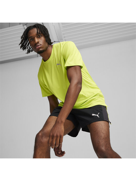Puma Puma T-Shirt 525058 Żółty Regular Fit