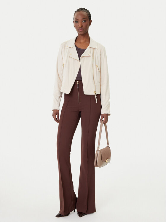 Rinascimento Rinascimento Демісезонна куртка CFC0124660003 Écru Regular Fit