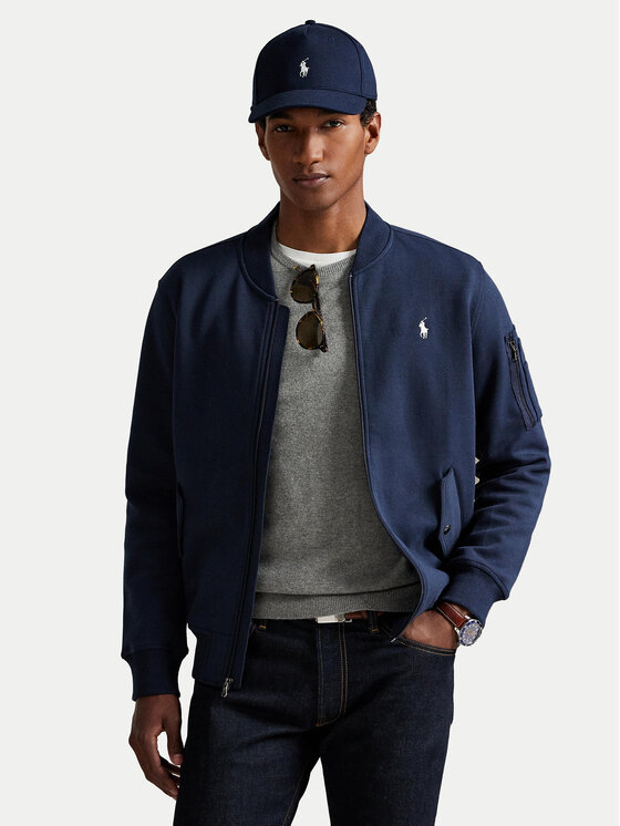 Polo Ralph Lauren Polo Ralph Lauren Суитшърт 710980339001 Тъмносин Regular Fit
