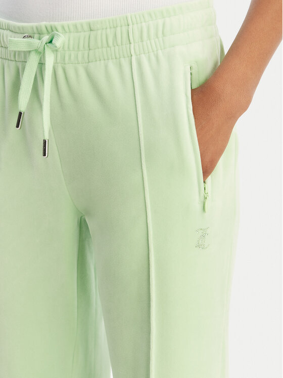 Juicy Couture Juicy Couture Jogginghose Tina JCWBJ126327 Grün Straight Leg