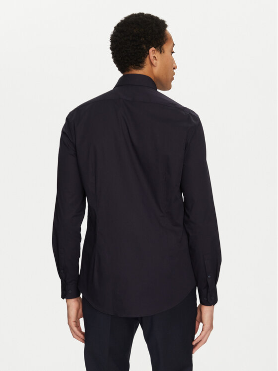 Calvin Klein Calvin Klein Marškiniai K10K109509 Tamsiai mėlyna Slim Fit