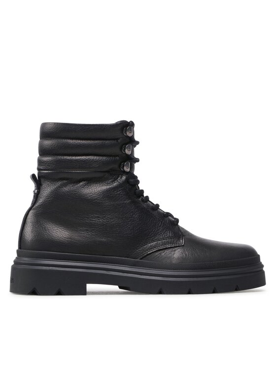 Trappers Calvin Klein Combat Boot Pb Lh HM0HM00667 Negru