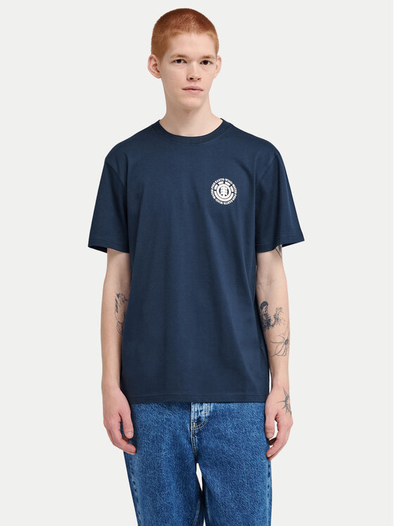 Element Element Póló Seal Bp ELYZT00596 Sötétkék Regular Fit