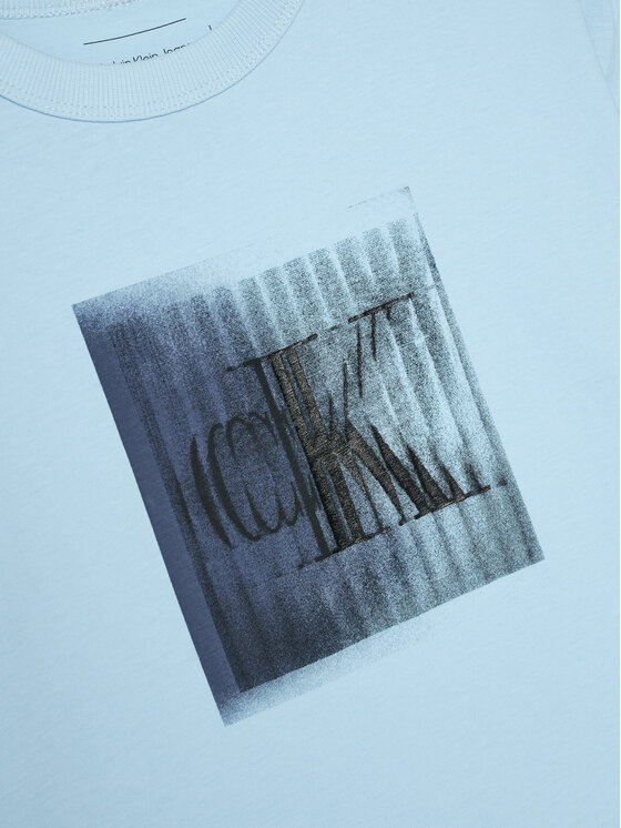 Calvin Klein Jeans Calvin Klein Jeans Marškinėliai IB0IB02356 Žydra Regular Fit