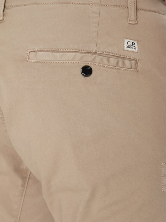 C.P. Company C.P. Company Шорти от плат 18CMBE116A005694G Бежов Regular Fit