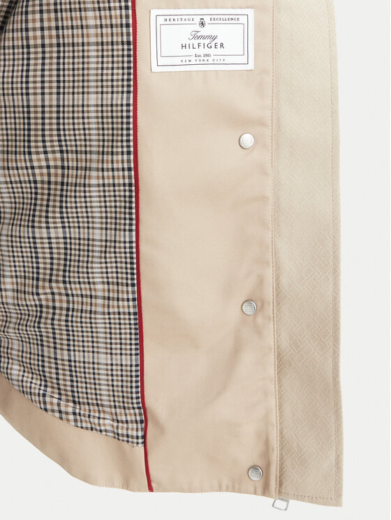 Tommy Hilfiger Tommy Hilfiger Trencis WW0WW51549 Bēšs Relaxed Fit