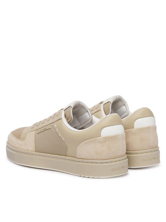 Emporio Armani Emporio Armani Sneakersy EM005293 AF24321 M1359 Beżowy