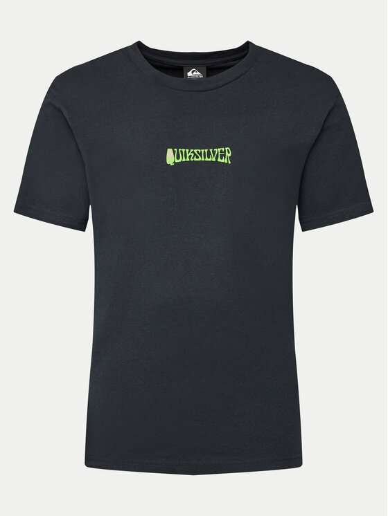 Quiksilver Quiksilver T-Shirt Island Sunrise Moe AQYZT09543 Černá Regular Fit