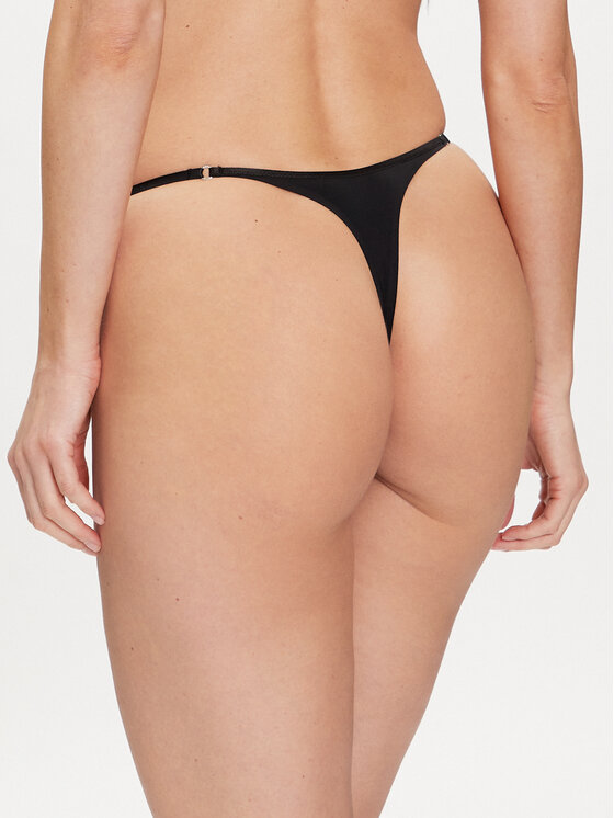 Calvin Klein Underwear Calvin Klein Underwear Στρίνγκ 000QF7323E Μαύρο