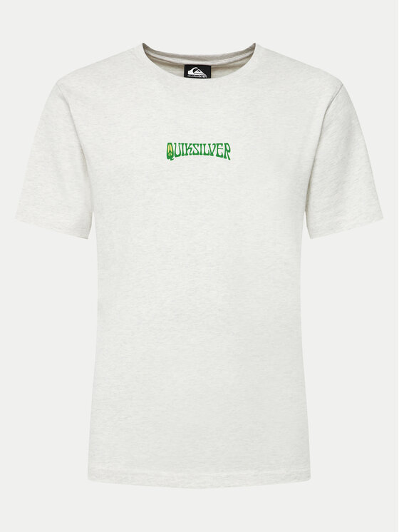 Quiksilver Quiksilver T-Shirt Island Sunrise Moe AQYZT09543 Šedá Regular Fit