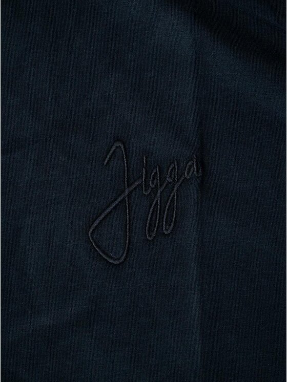 Jigga Wear Jigga Wear T-Shirt Szeroka luźna 131109 Czarny Oversize