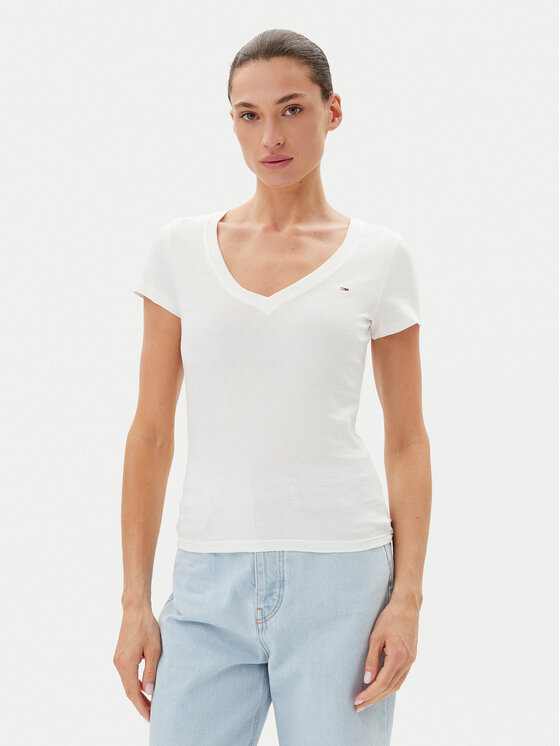 Tommy Jeans Tommy Jeans Komplet t-shirtów DW0DW21367 Kolorowy Slim Fit