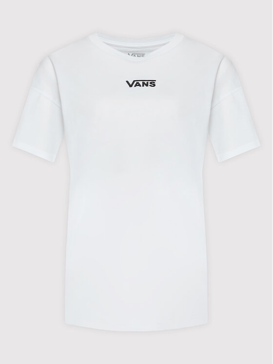 Vans Vans T-Shirt Flying V VN0A7YUT Λευκό Oversize