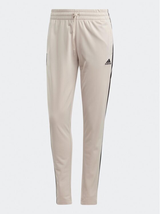 adidas adidas Tuta Essentials 3-Stripes IJ8786 Beige Slim Fit