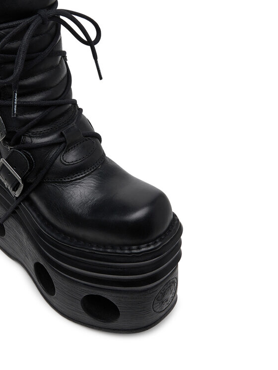 NEW ROCK NEW ROCK Čizme M-373-C446 Crna