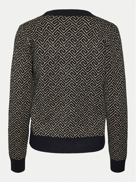 Vero Moda Vero Moda Pletena jopica Aria 10314507 Črna Regular Fit