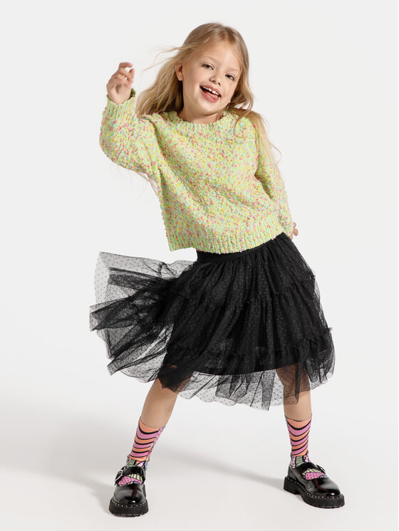 Coccodrillo Coccodrillo gonna di tulle ZC4124201CGK Nero Regular Fit