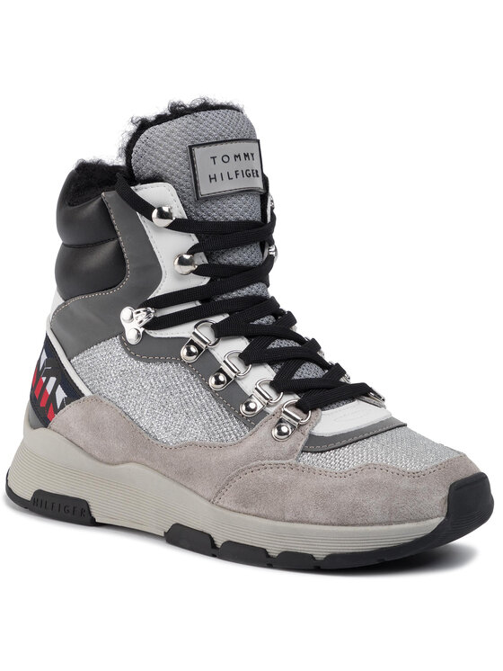 Tommy Hilfiger Sneakersy Tommy Sparkle Sporty Boot FW0FW04635 ed