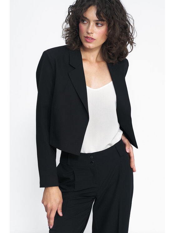 NIFE NIFE Marynarka Z50 Czarny Blazer Fit