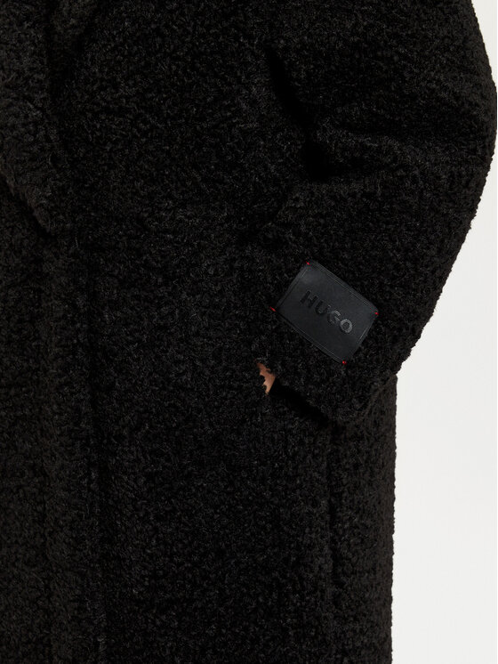 HUGO Hugo Fellmantel Malite-1 50523262 Schwarz Oversize