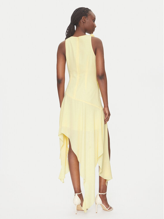 BARDOT BARDOT Abito da cocktail 59046DB Giallo Regular Fit