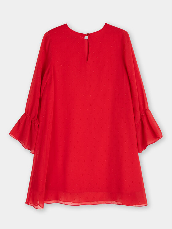minimi minimi Sukienka 120/19C Czerwony Relaxed Fit