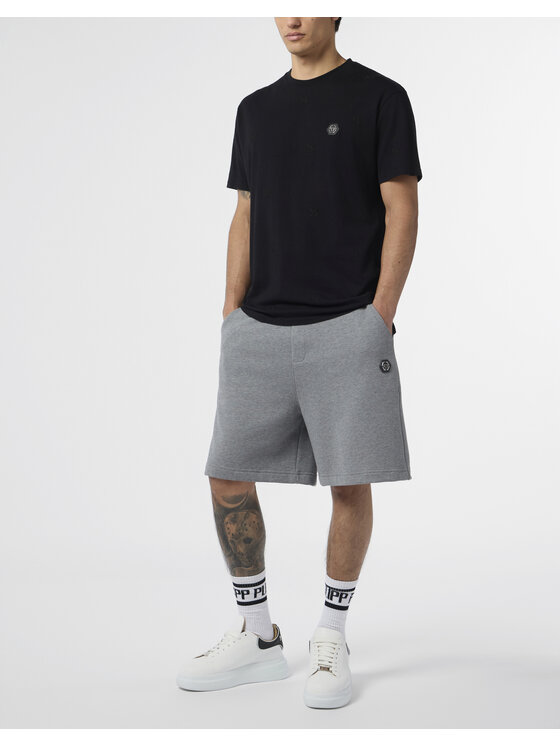 PHILIPP PLEIN PHILIPP PLEIN Tričko 29695 Čierna Regular Fit