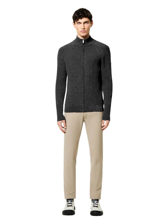 RRD RRD Maglione q-dav-59485 Grigio Regular Fit