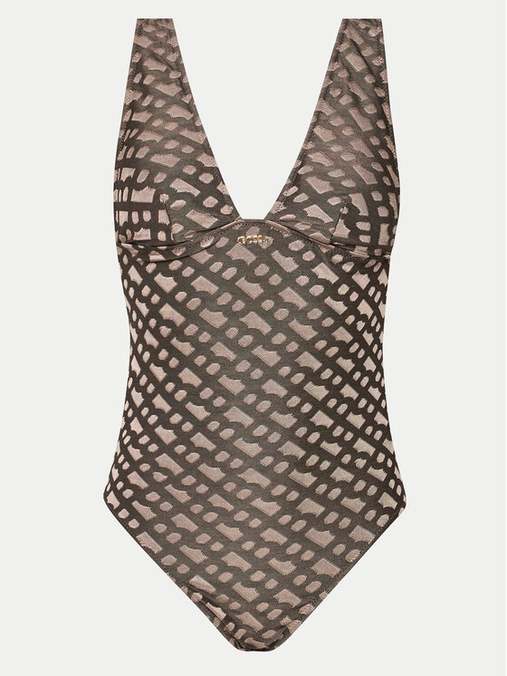BOSS Boss Bikiny Beatrix 50515543 Hnedá