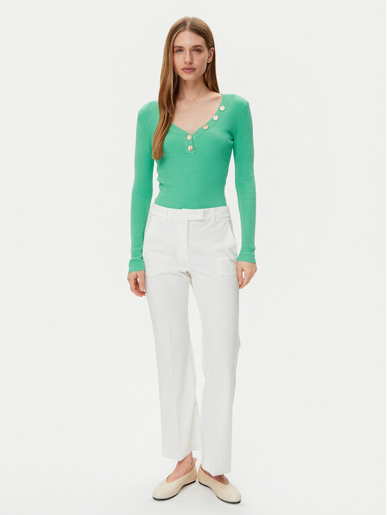 Morgan Morgan Sweter 201-MBANBI.N Zielony Slim Fit