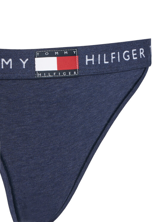 Tommy Hilfiger Tommy Hilfiger Kalhotky string UW0UW06095 Tmavomodrá