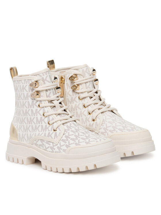 MICHAEL Michael Kors MICHAEL Michael Kors Schnürstiefeletten MK02734257 Écru