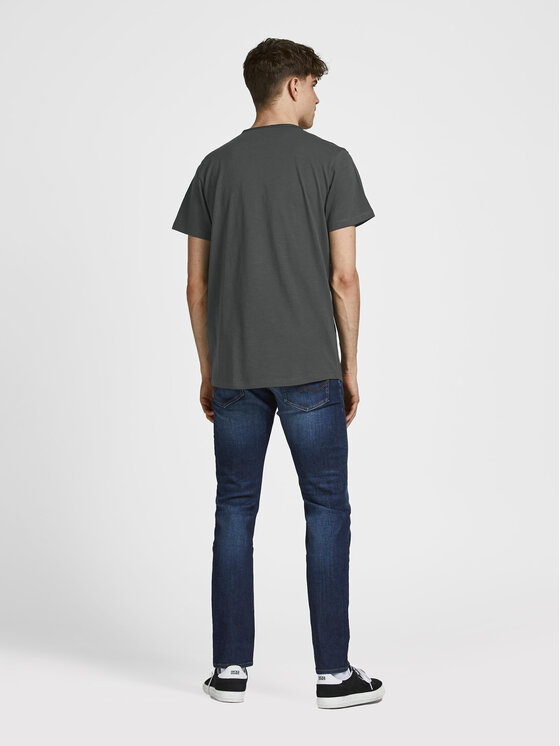 Jack&Jones Jack&Jones T-shirt Basher 12182498 Siva Regular Fit