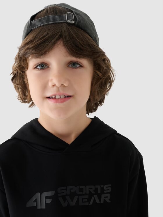 4F 4F Світшот 4FJWAW24TSWSM1223-20S Чорний Regular Fit