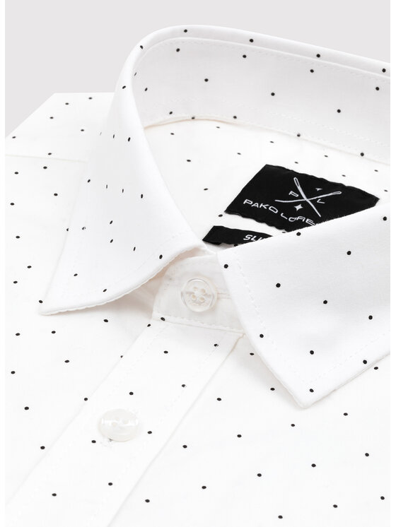 Pako Lorente Pako Lorente Koszula P24SF-1X-001 Biały Slim Fit