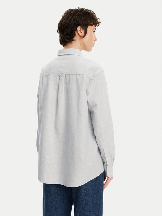 Tommy Jeans Tommy Jeans Srajca DW0DW20292 Modra Relaxed Fit