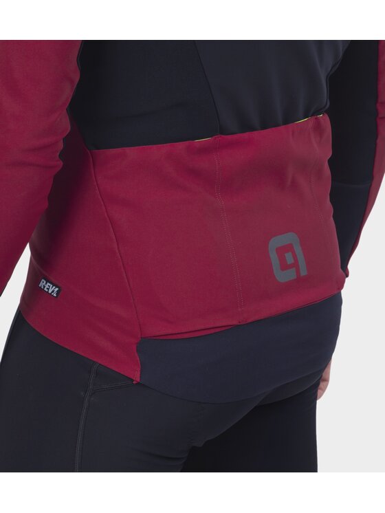 Alé Cycling Alé Cycling Kurtka softshell R-EV1 Future Warm Bordowy Regular Fit