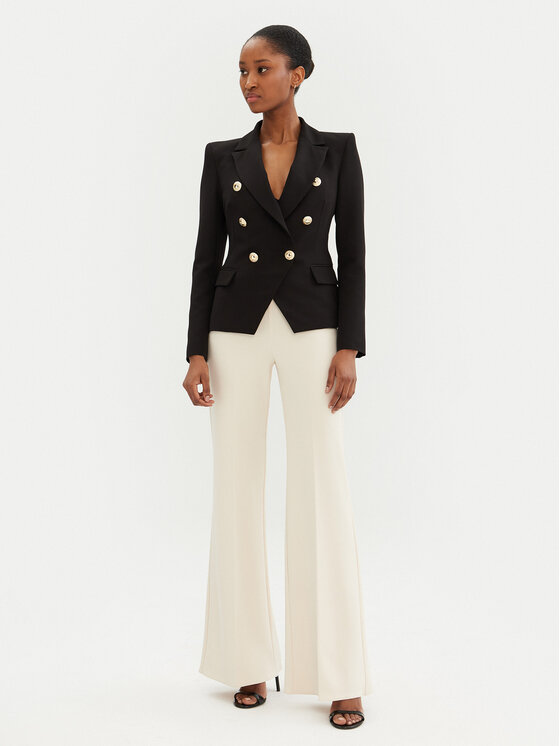 Rinascimento Rinascimento Sacou CFC0122865003 Negru Regular Fit