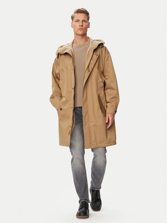 HUGO HUGO Parka Miko2631 50562748 Bež Regular Fit