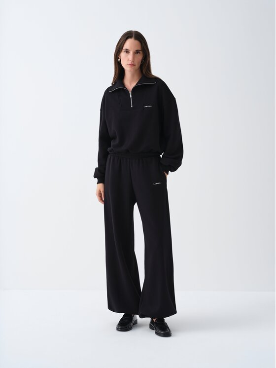 La Mania La Mania Bluza BRISA Czarny Oversize