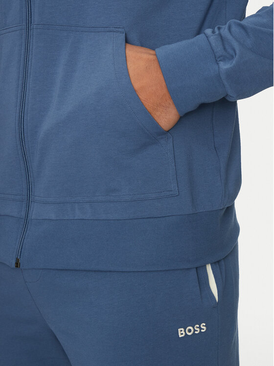 BOSS BOSS Mikina Mix&Match 50515307 Modrá Regular Fit