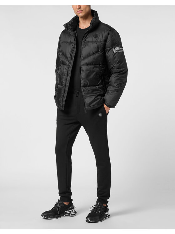 Plein Sport Plein Sport Kurtka puchowa 14139 Czarny Regular Fit