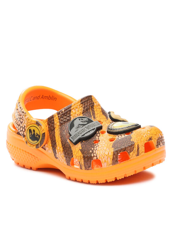 Crocs Crocs Şlapi Crocs Jurassic World Clasic Clog T 208848 Portocaliu