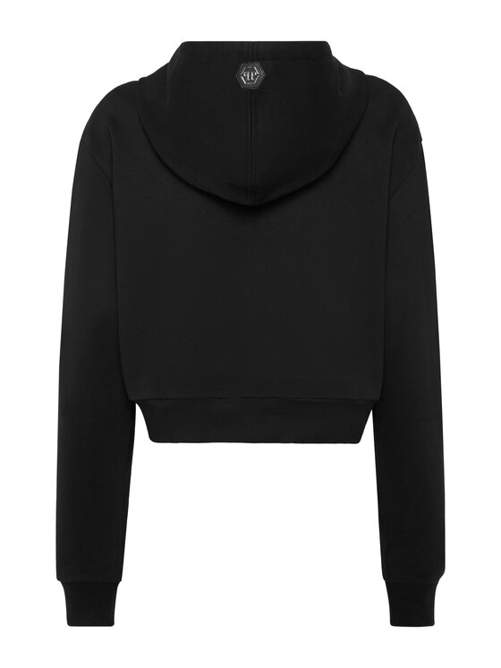 PHILIPP PLEIN PHILIPP PLEIN Bluza 24457 Czarny Regular Fit