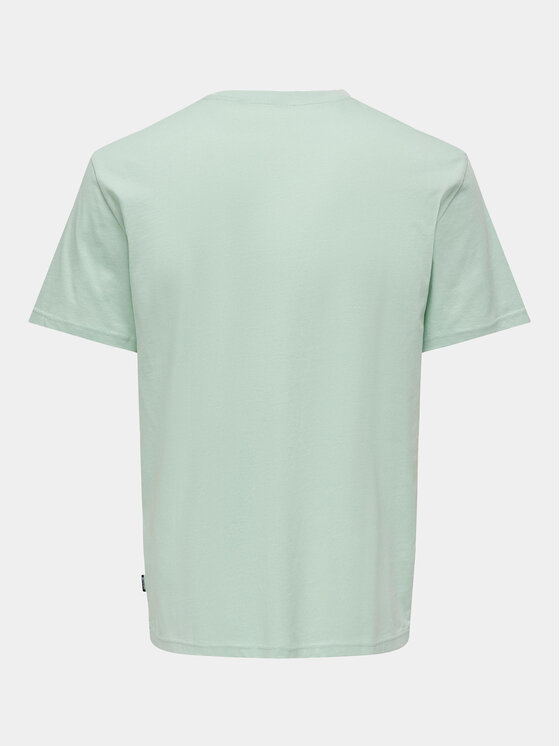 Only & Sons Only & Sons Majica Kolton 22028735 Zelena Regular Fit