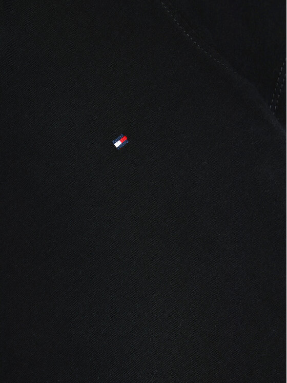 Tommy Hilfiger Tommy Hilfiger Тишърт KB0KB04142 S Черен Regular Fit