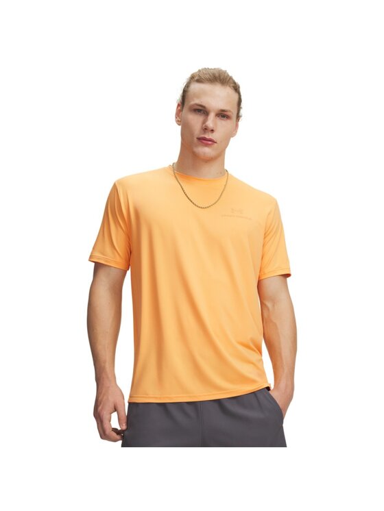 Under Armour Under Armour Koszulka techniczna 1383973 Pomarańczowy Relaxed Fit