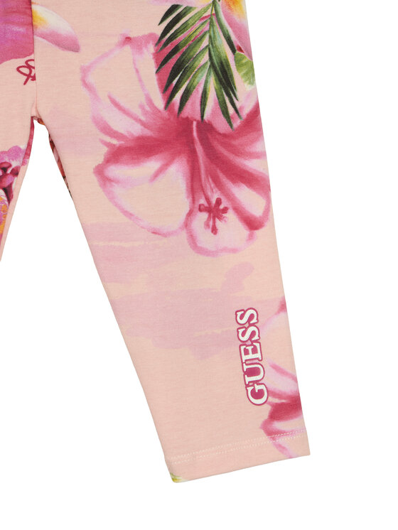 Guess Guess Legíny K6GB00 J1314 Ružová Slim Fit